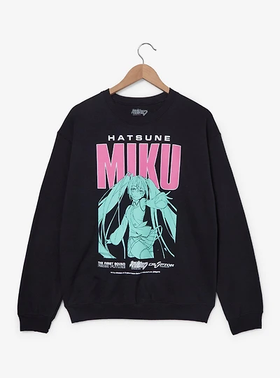 Hatsune Miku Graphic Crewneck — BoxLunch Exclusive
