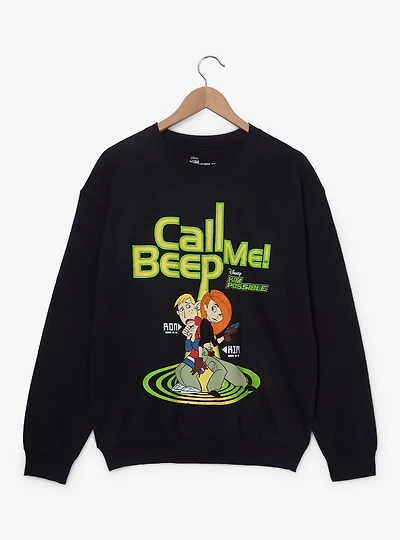 Disney Kim Possible Call Me Beep Crewneck — BoxLunch Exclusive