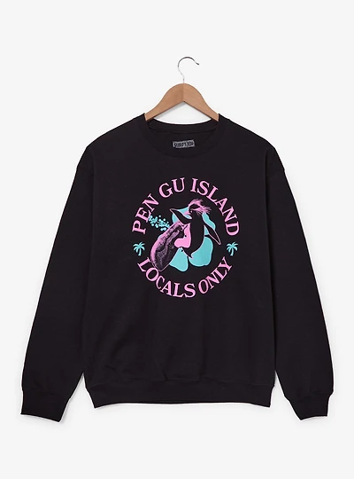 Surf's Up Pen Gu Island Crewneck — BoxLunch Exclusive