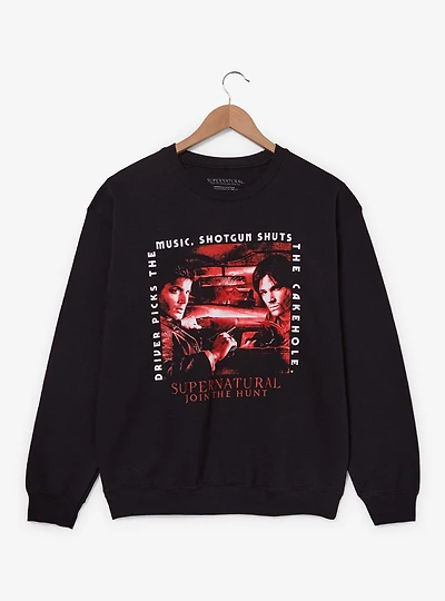 Supernatural Join the Hunt Crewneck — BoxLunch Exclusive
