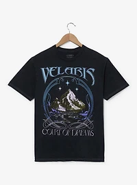 A Court of Thorns and Roses Velaris Foil Print T-Shirt - BoxLunch Exclusive