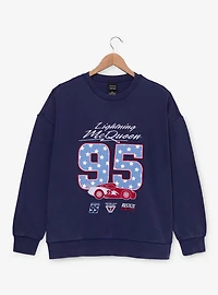Disney Pixar Cars Lightning McQueen Americana Crewneck - BoxLunch Exclusive