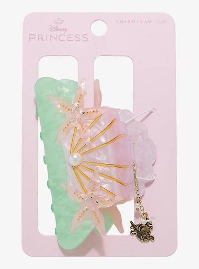 Disney The Little Mermaid Ariel Shell Claw Clip with Charm - BoxLunch Exclusive