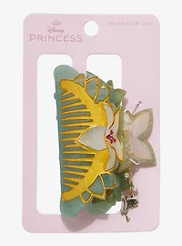 Disney Mulan Floral Comb Claw Clip with Charm - BoxLunch Exclusive