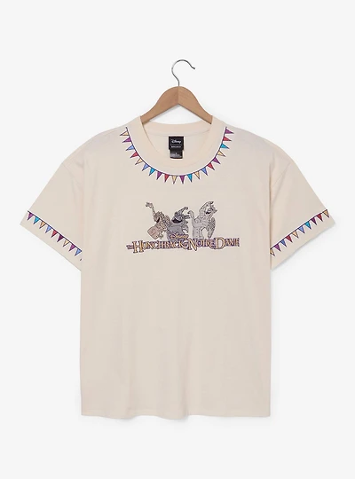 Disney The Hunchback of Notre Dame Gargoyles Embroidered Women's Plus T-Shirt - BoxLunch Exclusive