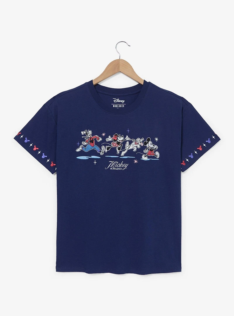 Disney Mickey and Friends Americana Women's T-Shirt — BoxLunch Exclusive