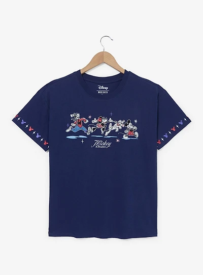 Disney Mickey and Friends Americana Women's T-Shirt — BoxLunch Exclusive