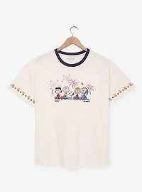 Peanuts Fireworks Women's Plus T-Shirt — BoxLunch Exclusive