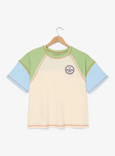 Disney Pixar Up Color Block Patches Women's Plus T-Shirt - BoxLunch Exclusive