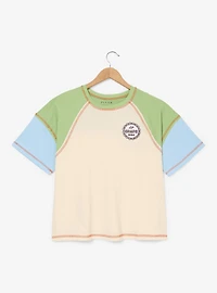 Disney Pixar Up Color Block Patches Women's Plus T-Shirt - BoxLunch Exclusive