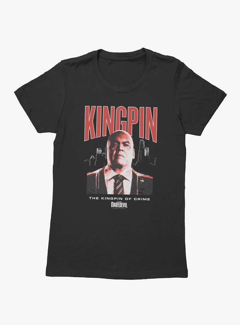 Marvel Daredevil Kingpin Of Crime Womens T-Shirt