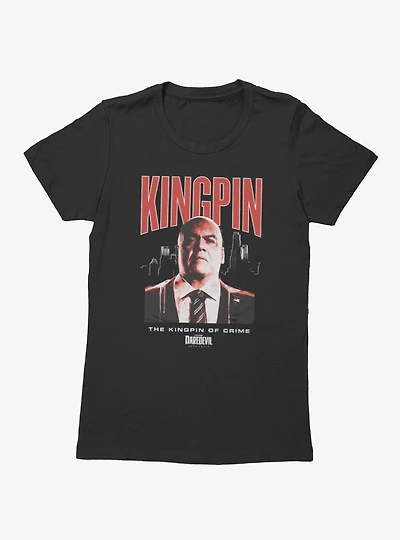 Marvel Daredevil Kingpin Of Crime Womens T-Shirt