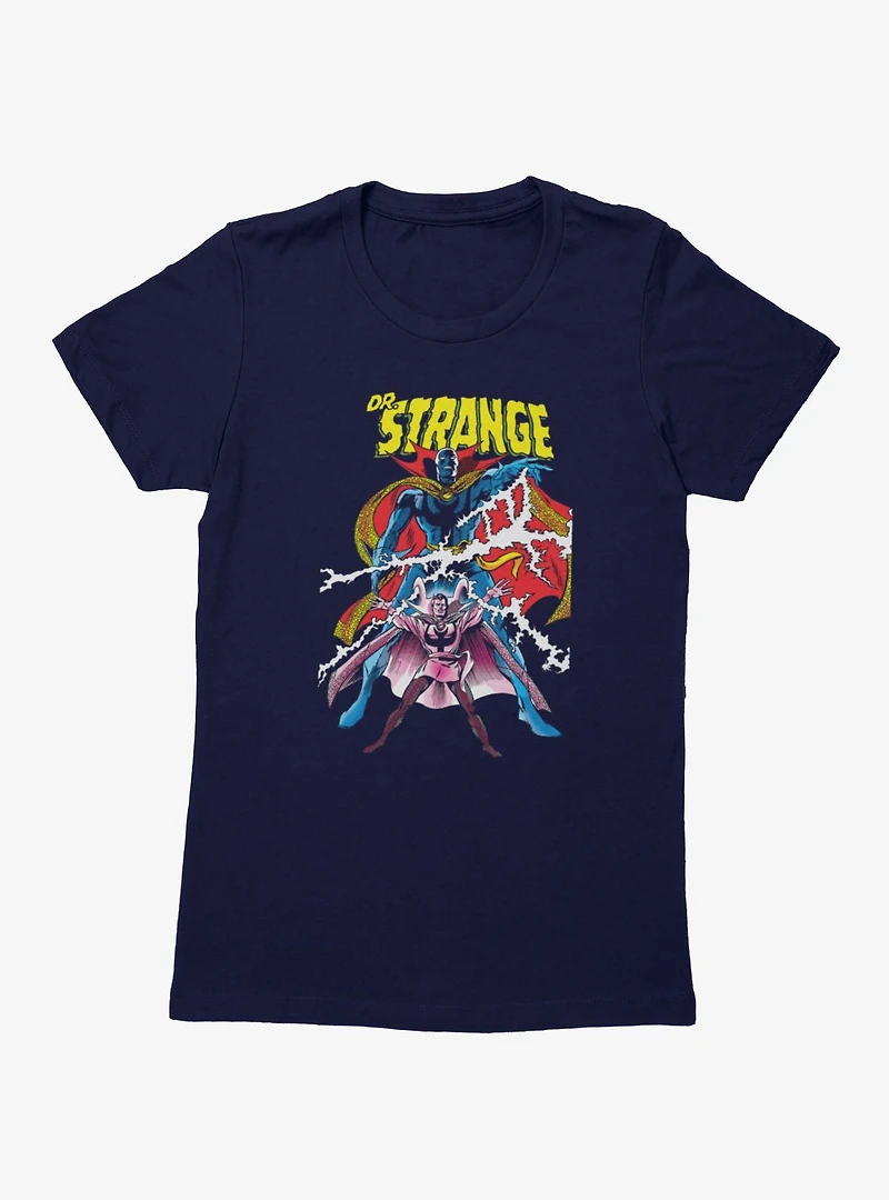 Marvel Dr. Strange Comic Cover Womens T-Shirt