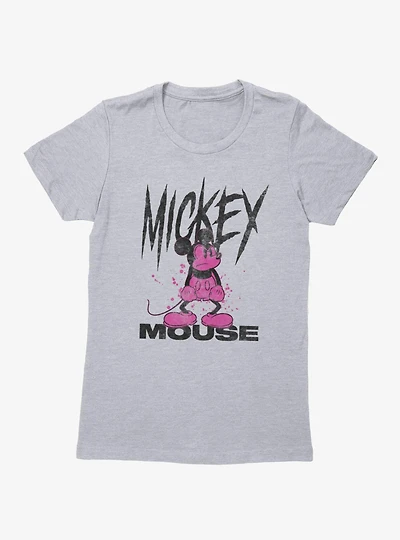 Disney Mickey Mouse Mad Womens T-Shirt