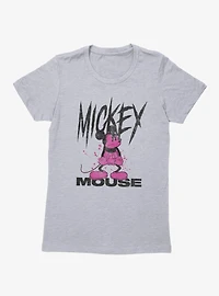Disney Mickey Mouse Mad Womens T-Shirt