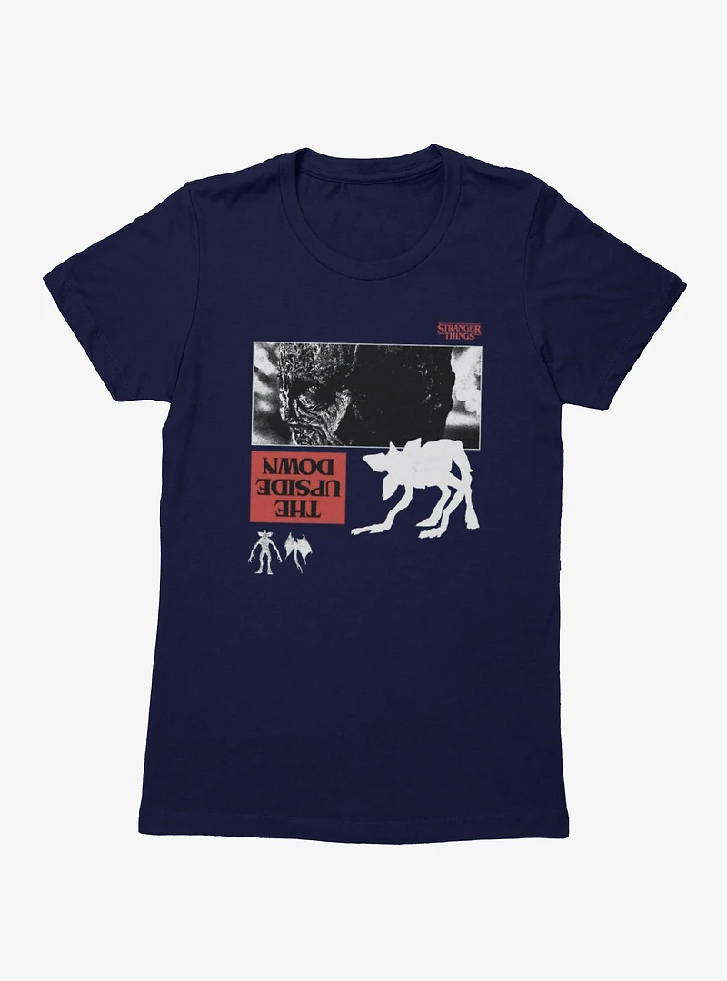 Stranger Things The Upside Down Womens T-Shirt
