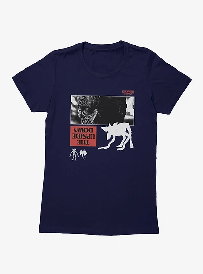 Stranger Things The Upside Down Womens T-Shirt