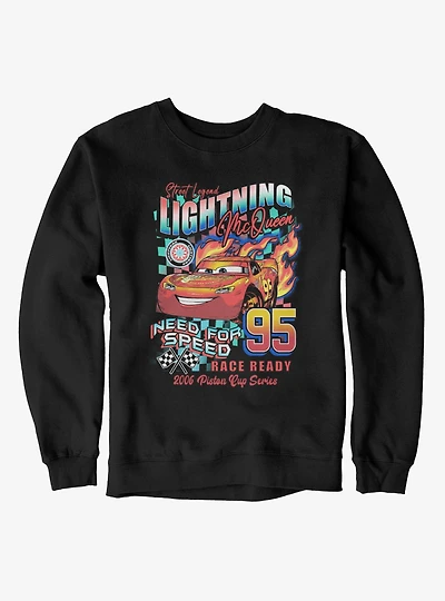 Disney Cars Lightning McQueen Need For Speed Sweatshirt
