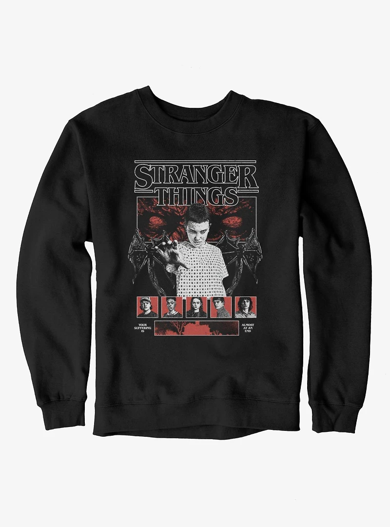 Stranger Things Almost Over Sweatshirt