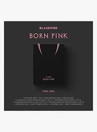 Blackpink Born Pink Version A/Pink Standard CD Boxset