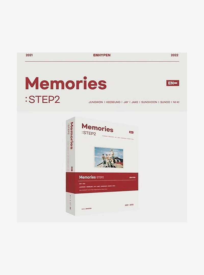 Enhypen Memories: Step 2 3 Disc Set