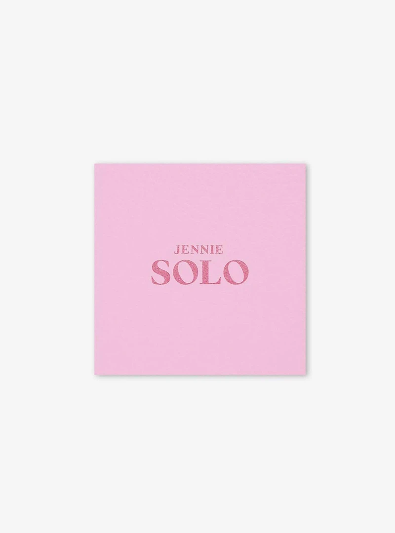 Jennie Solo Photobook Solo Photobook Vinyl LP