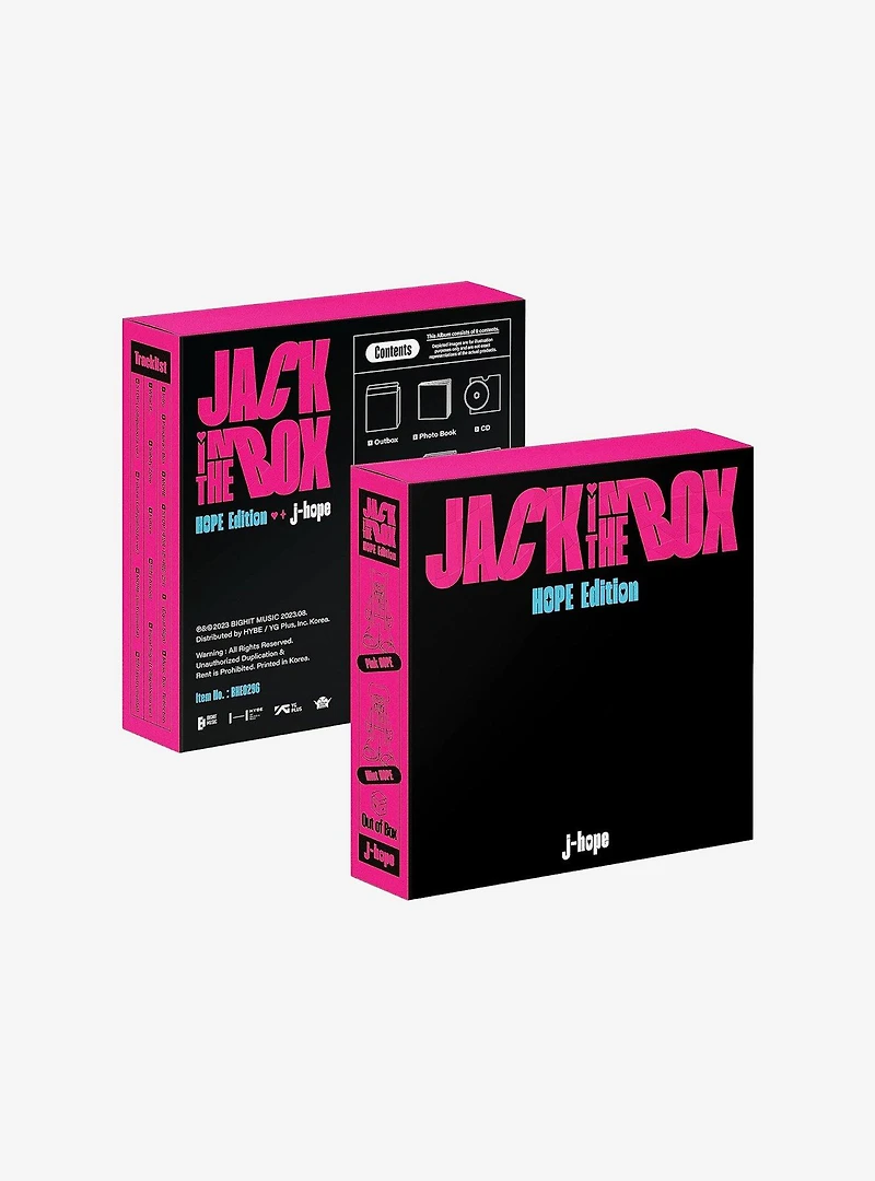 j-hope BTS Jack In The Box (Hope Edition) Vinyl LP