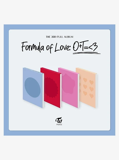 TWICE Formula Of Love: O+T=<3 Random Cover Vinyl LP
