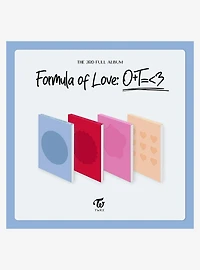 TWICE Formula Of Love: O+T=<3 Random Cover Vinyl LP