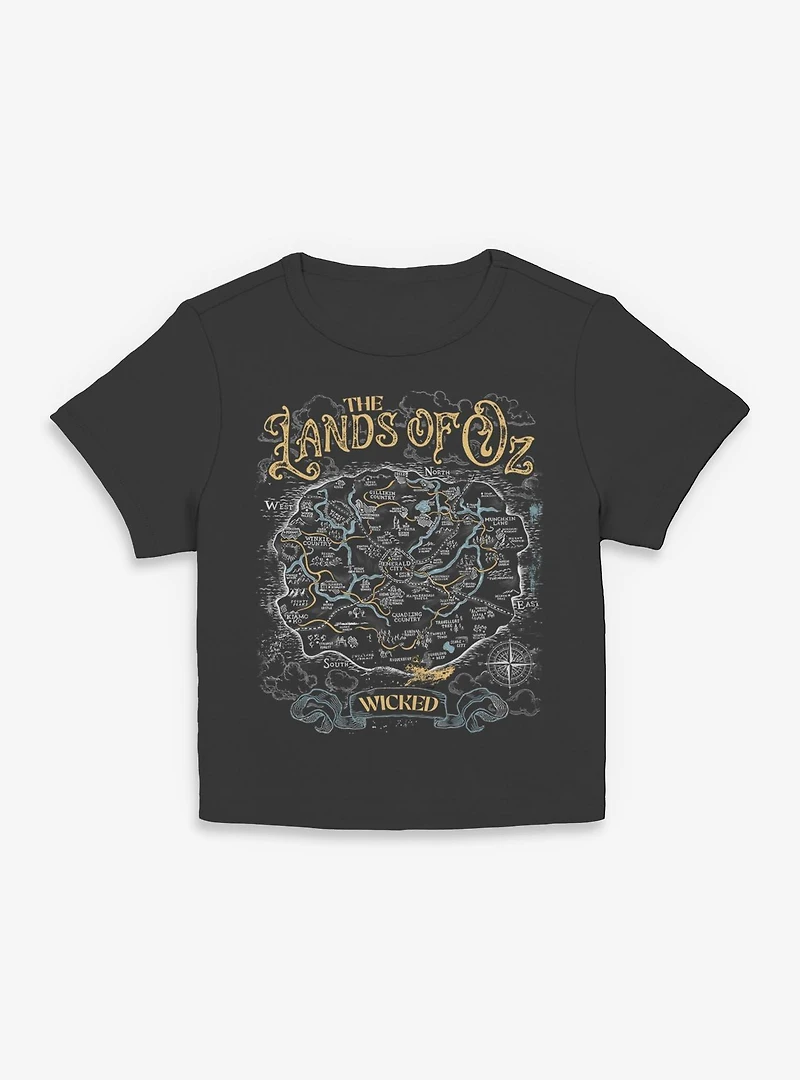 Wicked: For Good The Lands Of Oz Womens Baby T-Shirt