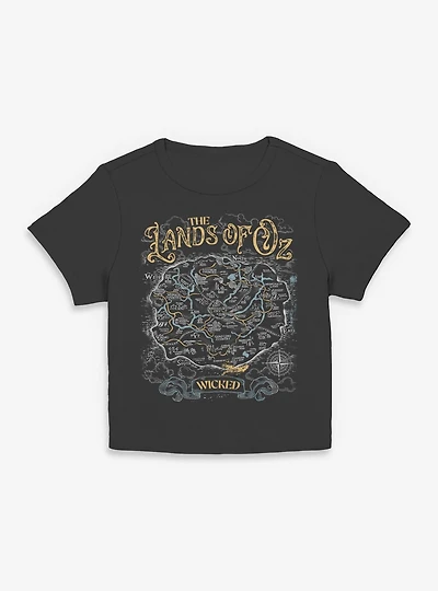Wicked: For Good The Lands Of Oz Womens Baby T-Shirt