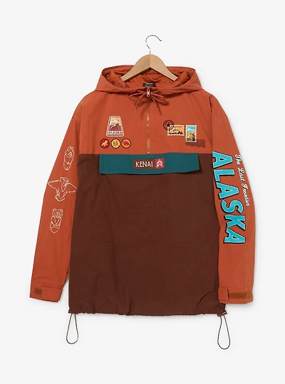 Disney Brother Bear Alaska Stamps Color Block Windbreaker - BoxLunch Exclusive