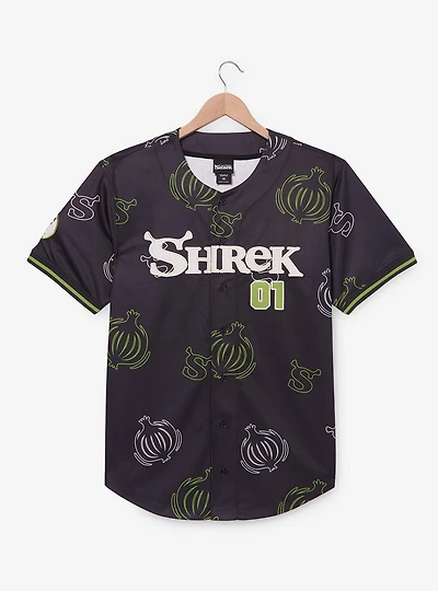 DreamWorks Shrek Onions Allover Print Baseball Jersey - BoxLunch Exclusive
