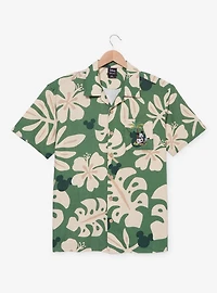 Disney Mickey Mouse Tropical Woven Button-Up — BoxLunch Exclusive