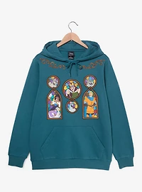 Disney The Hunchback of Notre Dame Stained Glass Portraits Hoodie - BoxLunch Exclusive