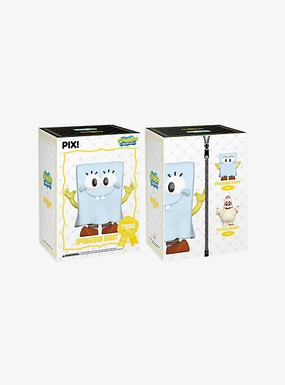 Thrilljoy SpongeBob SquarePants Pix! SpongeBob Ghost Vinyl Figure