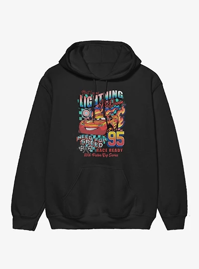 Disney Cars Lightning McQueen Need For Speed Mineral Wash Hoodie