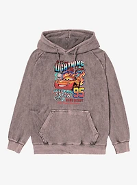 Disney Cars Lightning McQueen Need For Speed Mineral Wash Hoodie