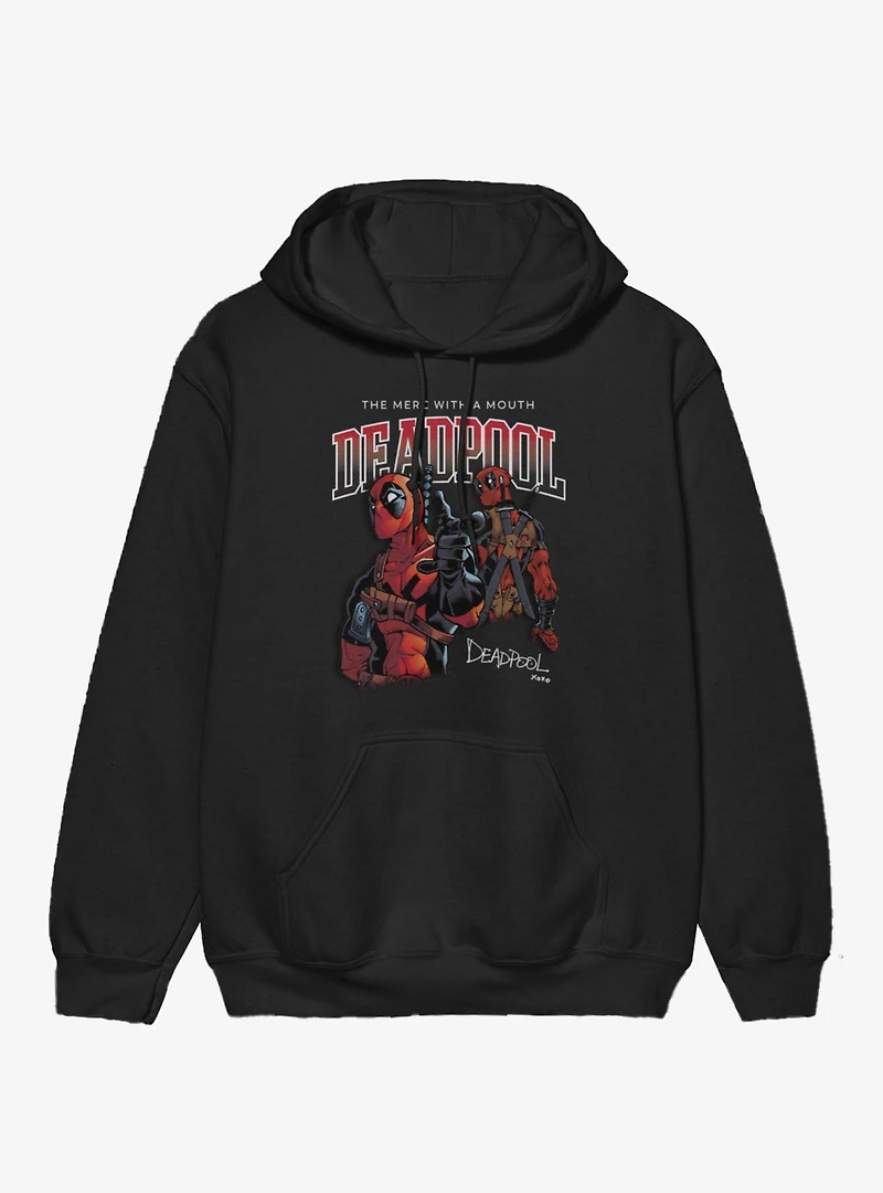 Marvel Deadpool The Merc With A Mouth Hoodie