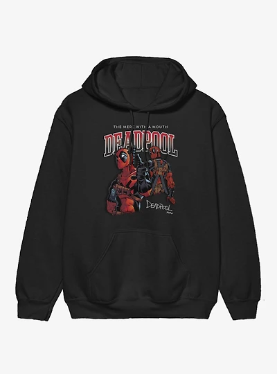 Marvel Deadpool The Merc With A Mouth Hoodie