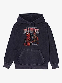 Marvel Deadpool The Merc With A Mouth Mineral Wash Hoodie