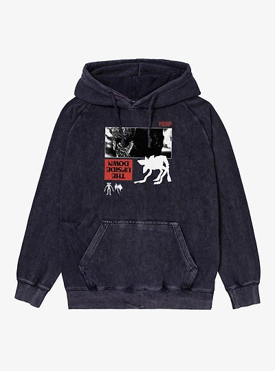 Stranger Things The Upside Down Mineral Wash Hoodie