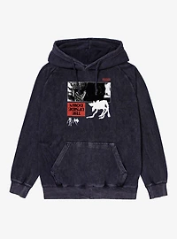 Stranger Things The Upside Down Mineral Wash Hoodie
