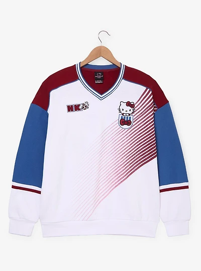 Sanrio Hello Kitty Soccer Jersey Crewneck - BoxLunch Exclusive