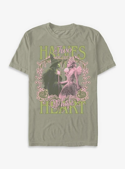 Wicked: For Good Two Halves Of The Whole Heart Garment-Dyed T-Shirt