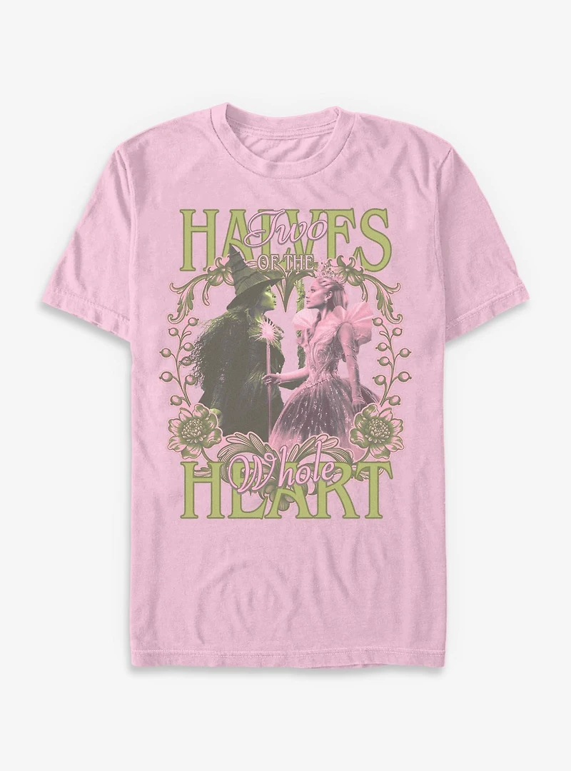 Wicked: For Good Two Halves Of The Whole Heart Garment-Dyed T-Shirt