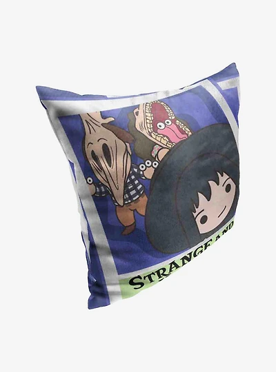 Beetlejuice Strange Selfie Throw Pillow