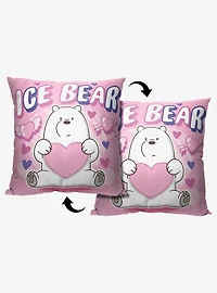 We Bare Bears Ice Bear Throw Pillow