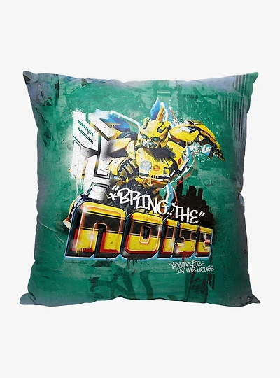 Transformers: Rise Of The Beasts Bumblebee In The House Throw Pillow