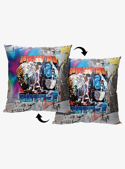 Transformers: Rise Of The Beasts Primal Battle Throw Pillow
